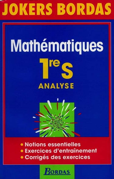 Mathématiques 1ere S analyse
