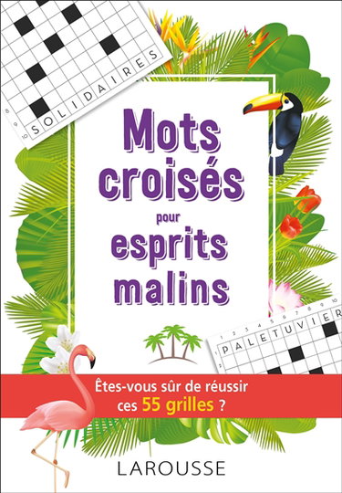 Couverture de Mots croisés pour esprits malins