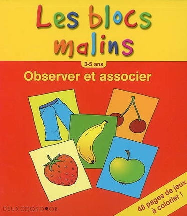 Observer et associer, 3-5 ans