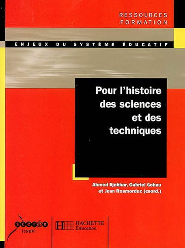 Pour l'histoire des sciences et des techniques