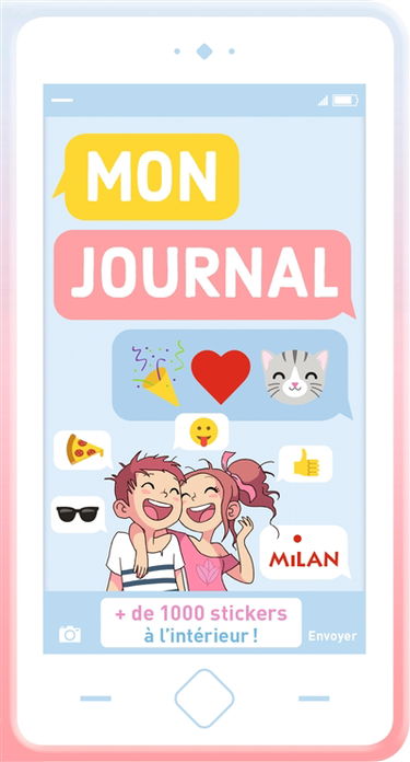 Mon journal : + de 1.000 stickers à l'intérieur !
