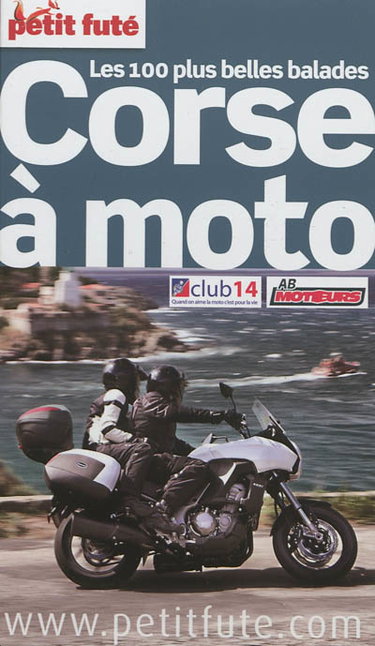 Couverture de Corse à moto : les 100 plus belles balades