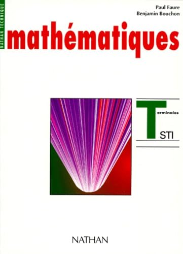 Mathématiques : terminales STI