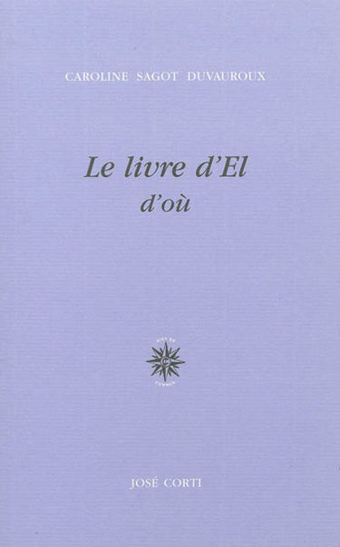 Le livre d'El : d'où