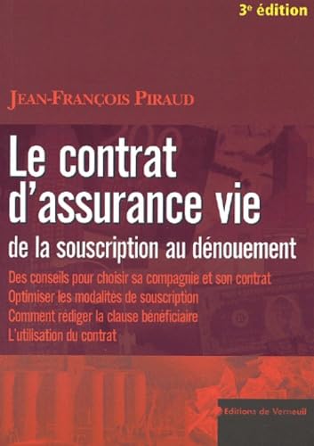 Le contrat d'assurance vie