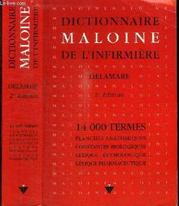 Dictionnaire Maloine De L'Infirmiere. 2eme Edition