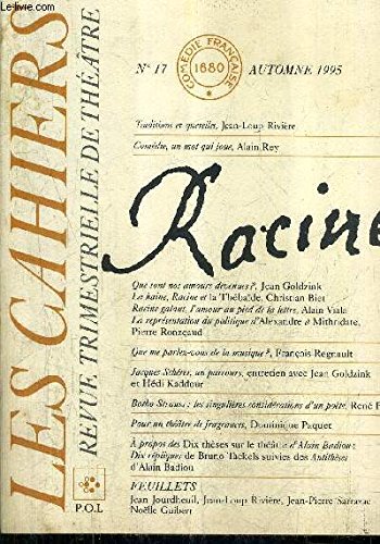 Cahiers de la Comédie-Française 17