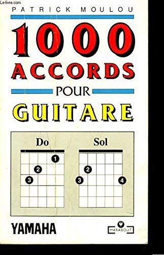1000 accords pour guitare