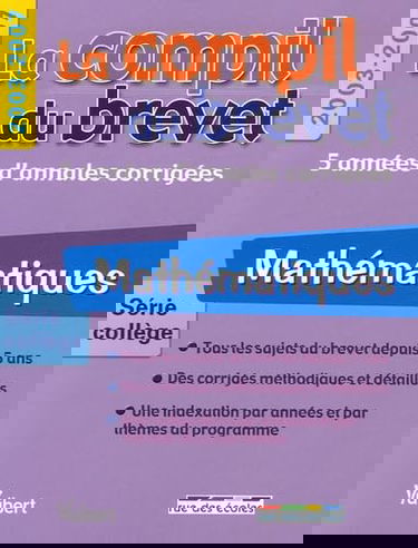Mathématiques Série collège: 2003-2007