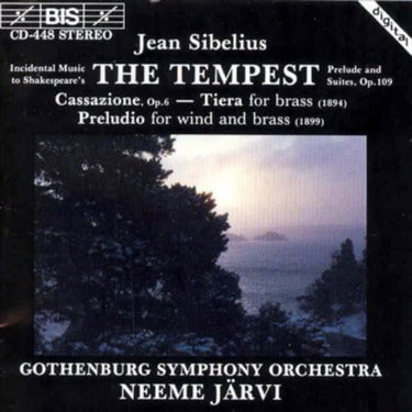 Couverture de Sibelius 26 Tempest
