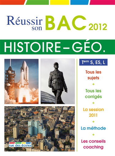 Histoire-géographie, terminales S, ES, L : bac 2012