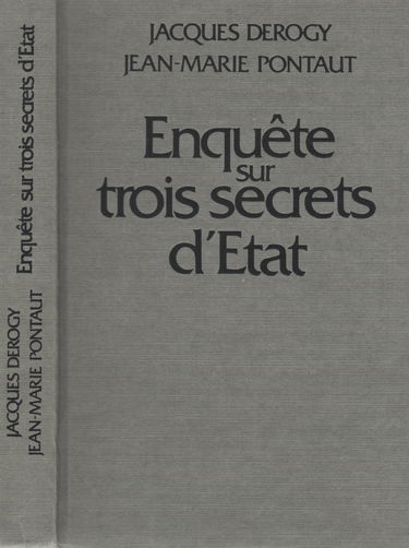 Enquête sur trois secrets d'Etat