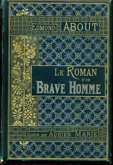 Couverture de Le Roman d'un brave homme, par Edmond About par Edmond About