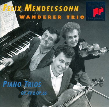 Couverture de Trios pour piano, violoncelle & violon Op.49 & 66