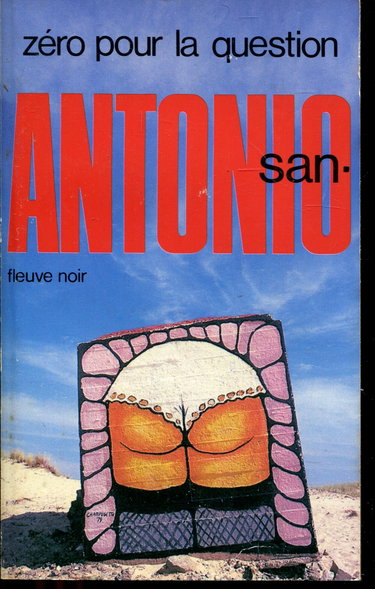 Couverture de Zéro pour la question par San-Antonio