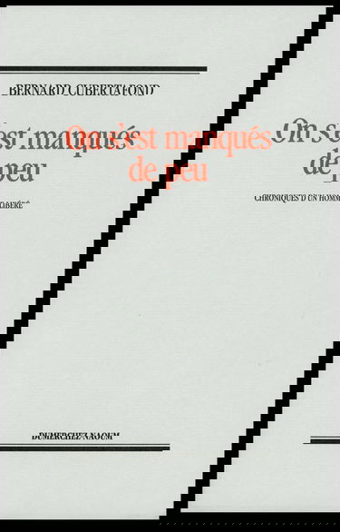 On s'est manqués de peu : chroniques d'un homme libéré