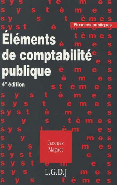 Eléments de comptabilité publique