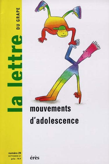 Lettre de l'enfance et de l'adolescence (La), n° 2900. Mouvements d'adolescence