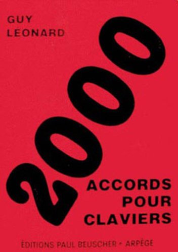 2000 accords pour claviers
