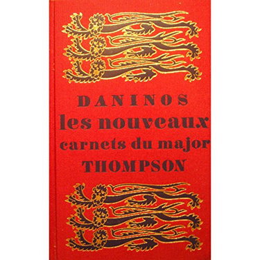 Couverture de DANINOS les nouveaux carnets du major Thompson 1973 HACHETTE