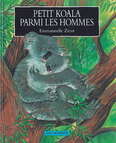 Petit koala chez les hommes
