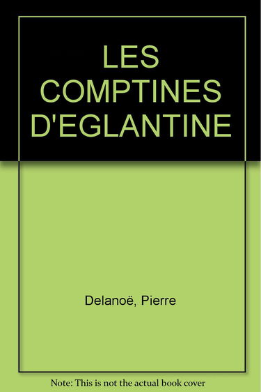 Les Comptines D'Eglantine