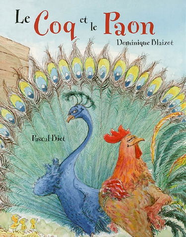 Le coq et le paon