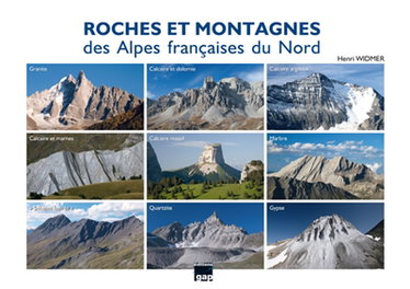 Couverture de Roches et montagnes des Alpes françaises du Nord