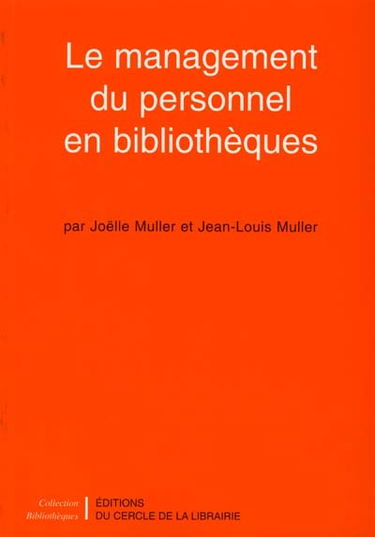 Le management du personnel en bibliothèque