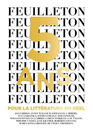 Couverture de Feuilleton, n° 18. 5 ans : pour la littérature du réel par Collectif