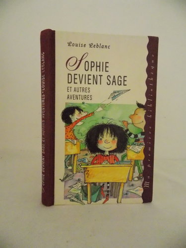 Couverture de Sophie devient sage et autres aventures (Ma première bibliothèque)