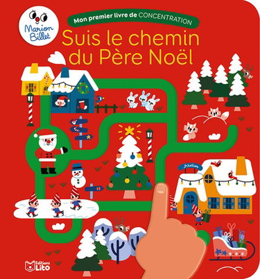 Couverture de Suis le chemin du Père Noël par Marion Billet