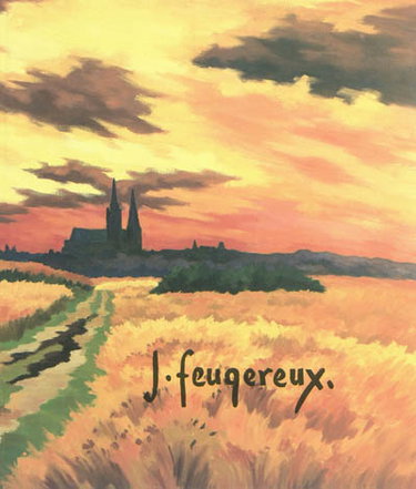 Couverture de J. Feugereux : exposition, Chartres, Collégiale Saint-André, du 27 avril au 12 mai 1985