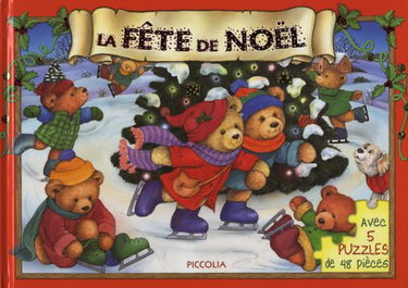 La fête de Noël : avec 5 puzzles de 48 pièces