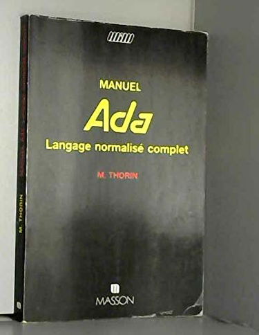 Manuel Ada : langage normalisé complet