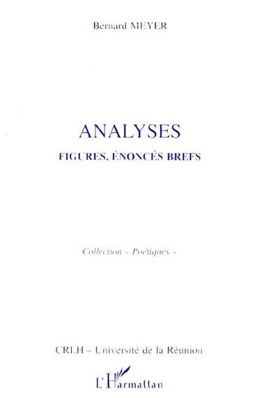 Analyses : figures, énoncés, brefs