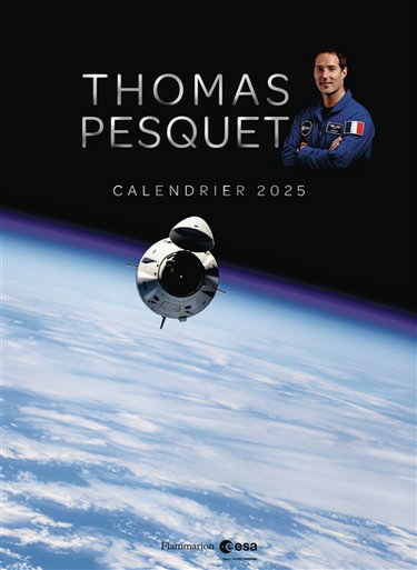 Couverture de Thomas Pesquet : calendrier 2025 par Thomas Pesquet
