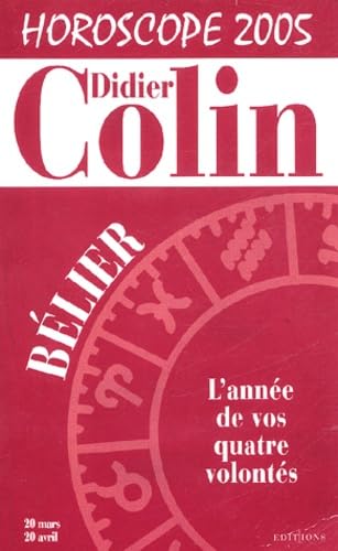 Bélier: Horoscope 2005