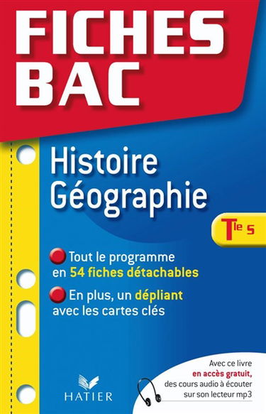 Histoire géographie, Tle S