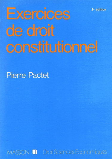 Exercices de droit constitutionnel