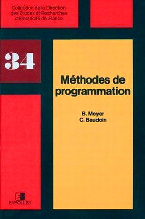Couverture de Méthodes de programmation