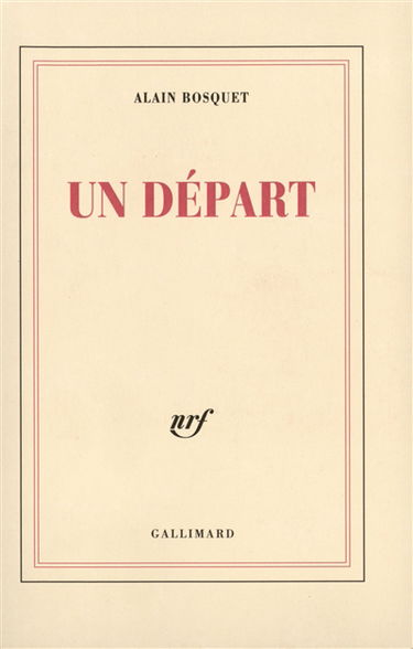 Un départ
