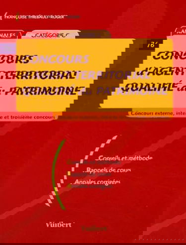 Concours d'agent territorial qualifié du patrimoine