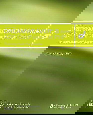 DREAMWEAVER 8 AVEC ASP, COLDFUSION ET PHP