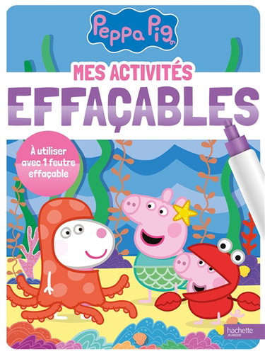 Couverture de Peppa Pig : mes activités effaçables
