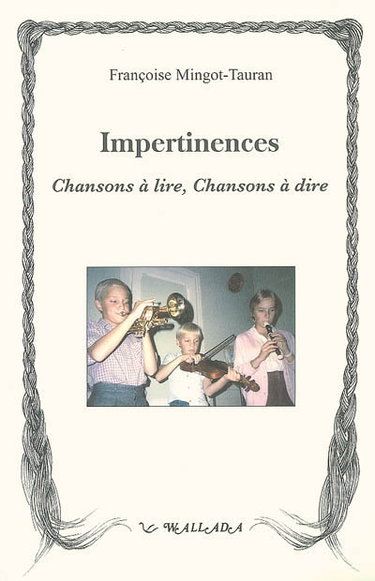 Couverture de Midedjouka. Vol. 2. Impertinences : chansons à lire, chansons à dire