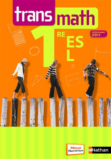 Transmath 1re ES, L : grand format