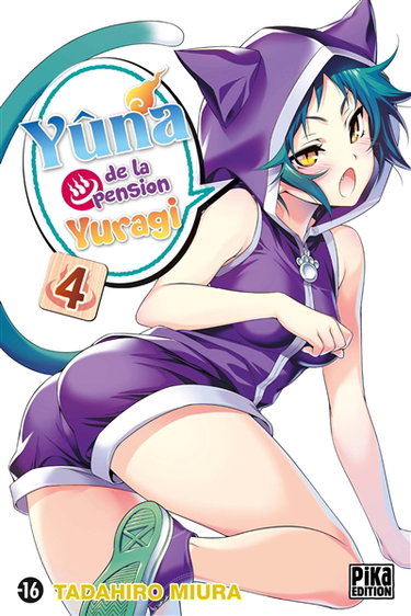 Couverture de Yûna de la pension Yuragi. Vol. 4. Yûna et l'heure du slow