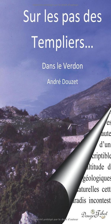 Couverture de Sur les pas des Templiers, dans le Verdon