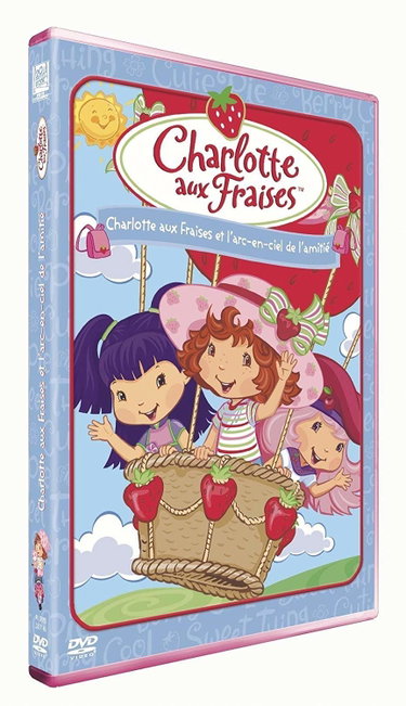 Couverture de Charlotte aux fraises : charlotte aux fraises et l'arc en ciel de l'amitié